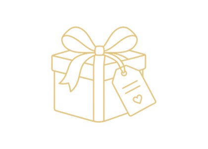 Personalized gift icon