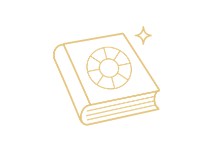 Personalized hardcover book icon